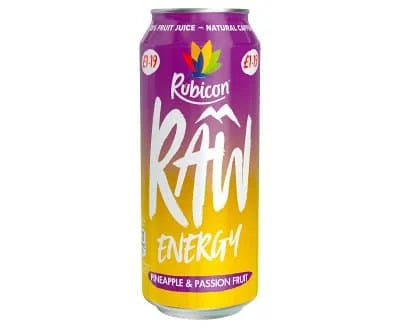 Rubicon Raw Pine/Passion Energy Can 12 x 500ml