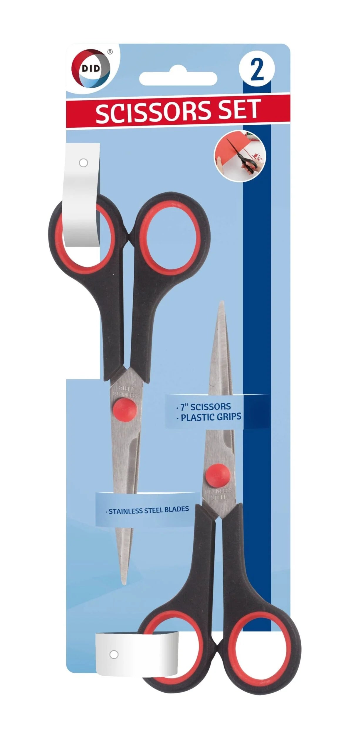 DID Scissors Set 7" 2 x 7