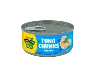 Tropical Sun Tuna Chunks In Brine 6 x 160g
