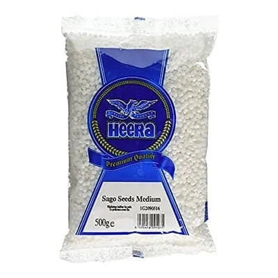 Heera Tapioca Seeds (Medium Sago) 20 x 500g