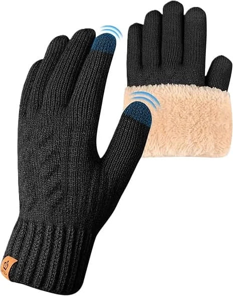 Bentu Man's Fleece Gloves With Thermal Lining 12 x 1pair