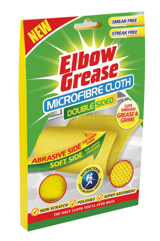 EG Microfibre Cloth Double Sided 1pk 1s