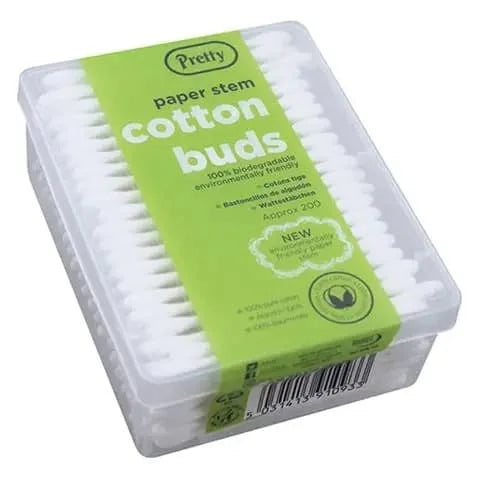 Quest Pretty Cotton Buds 200s (Square Box) 12 x 200s