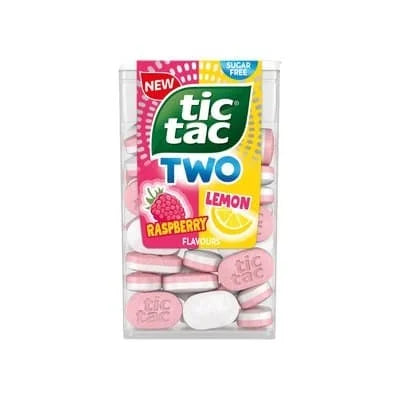 Tic Tac Two Raspberry & Lemon 16x38