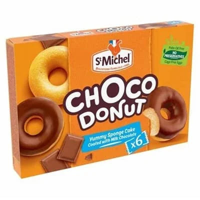 St Michel Choco Donut 6pk 180g