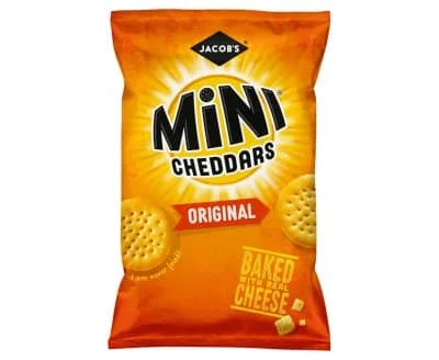 Mini Cheddars Cheese Orig 30 x 45g