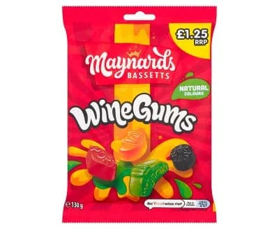 Haribo Wine Gums 12 x 140g