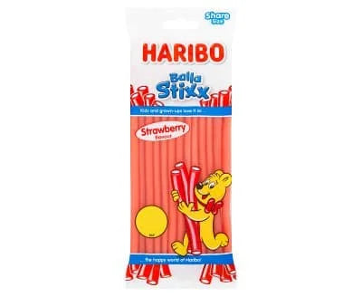 Haribo Balla Stixx Strawberry 12 x 140g