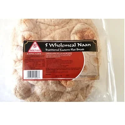 Sounas Wholemeal Naan 5s