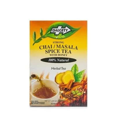 Dalgety Spice Chai Masala & Honey Tea 6 x 72g