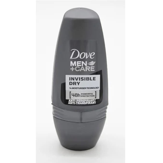 Dove Mens AP Roll On Invisible Dry 6 x 50ml