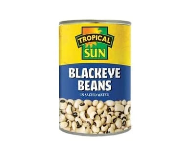 Tropical Sun Blackeye Beans Tins 12 x 400g
