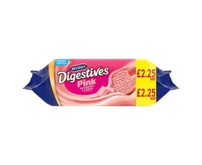 McVities Digestives Pink 12 x 232g