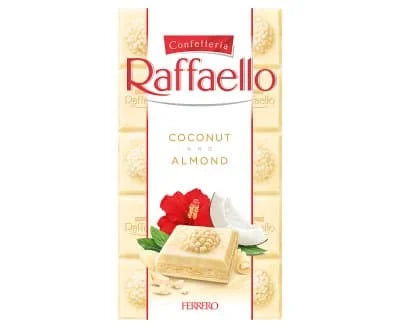 Ferrero Raffaello Tablets White 8 x 90g