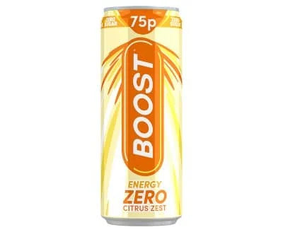 Boost Energyp - Zero Citrus 24 x 250ml
