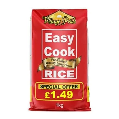 VP Easy Cook Ricep 8 x 1kg