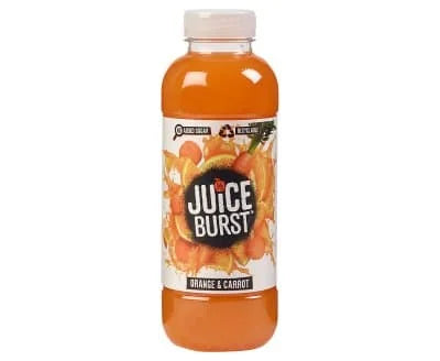 Juice Burst Carrot & Orange 12 x 500ml