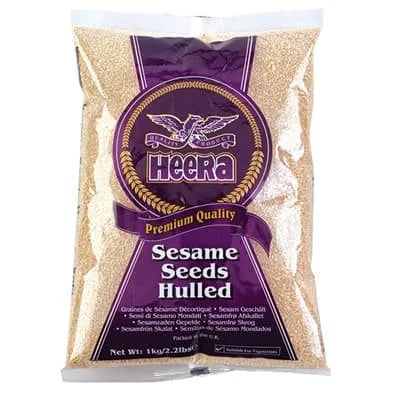 Heera Sesame Seeds Hulled 6 x 1kg