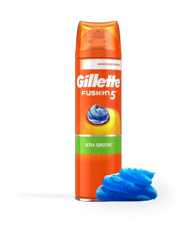 Gillette Fusion Sensitive Shave Gel 6 x 240ml