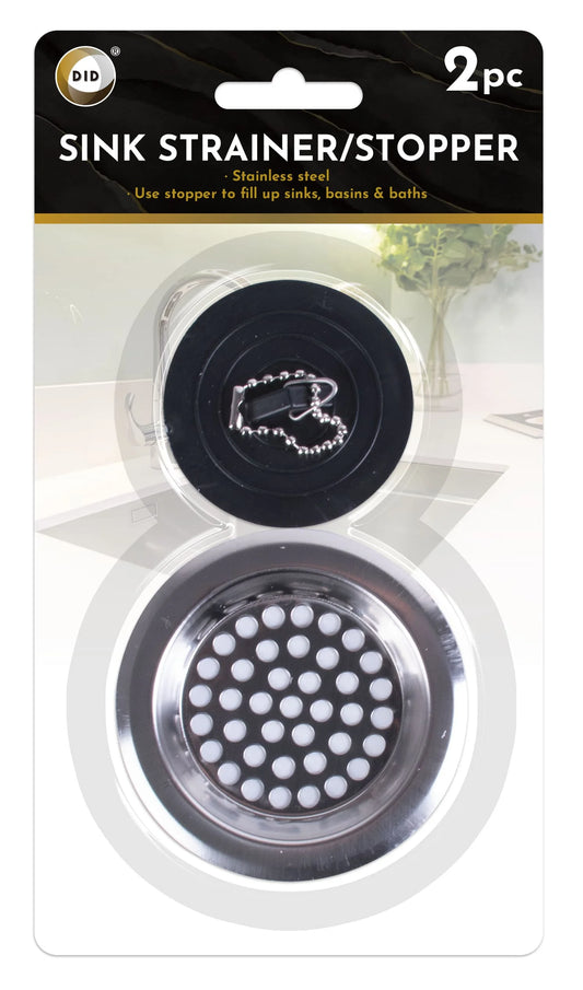 DID Sink Strainer & Stopper Set 2pcs 2s
