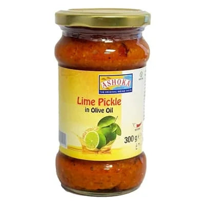 Ashoka Lime Pickle In Olive Oil 6 x 300g