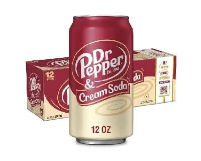 Dr Pepper Cream Soda 12 x 355ml