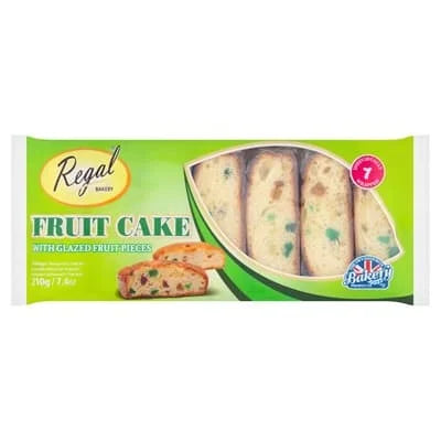 Regal Fruit Cake Slices(7slices) 210g
