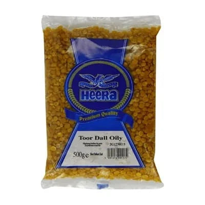 Heera Toor Dal Oily 20 x 500g