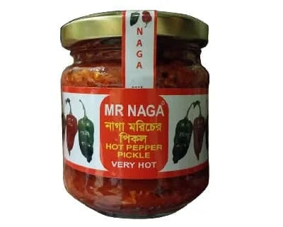 Mr Naga V/Hot Pepper Pickle 36 x 190g