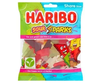 Haribo Sour Sparks 12 x 160g