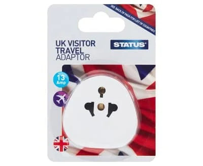 Status UK Visitor Adaptor 1s