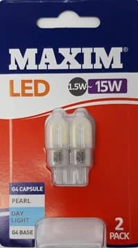 Status Maxim LED G4 DL 1.5w = 15W 2s