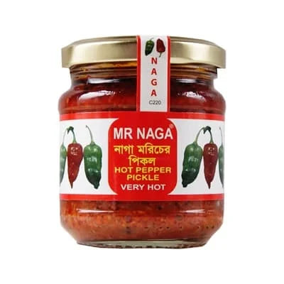 Mr Naga V/Hot Pepper Pickle 12 x 190g