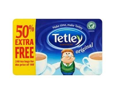 Tetley Tea 240s Bags 3 x 750g