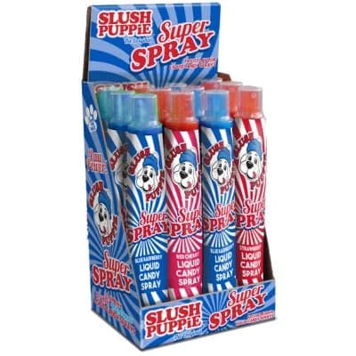 Slush Puppie Liquid Candy Sprays 12 x 60ml