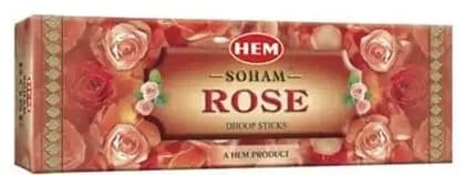 Hem Dhoop Sticks - Rose 12 x 20g