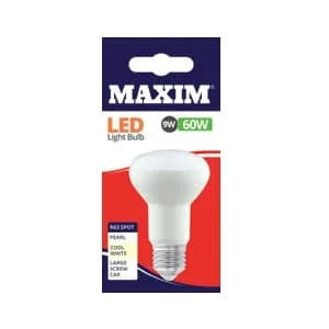 Maxim 9W=60W LED R63 ES CW Prl 10s