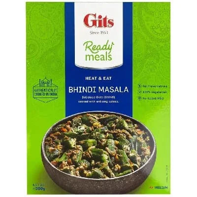 Gits Heat & Eat Bhindi Masala 10 x 300g