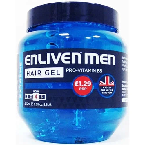 Enliven Hair Gel - Blue 6 x 250ml