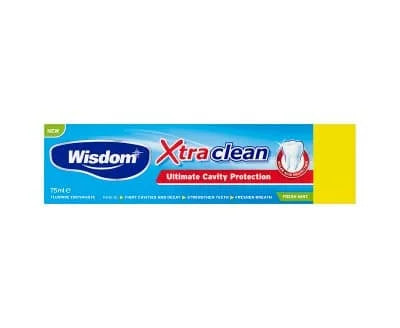 Wisdom Xtra Clean Tooth Paste 12 x 75ml