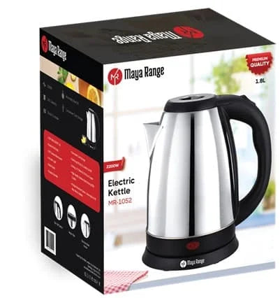 Maya Electric Stainless Steel Kettle(2200w) 1.8ltr