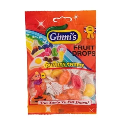 Ginni Fruit Drops 10 x 100g