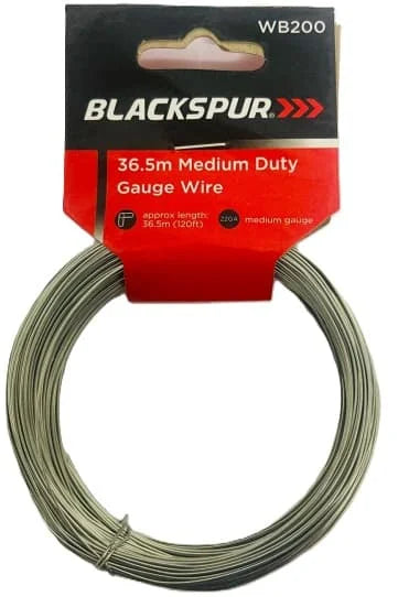 Blackspur Galvanised Medium Duty Gauge Wire 36.5m
