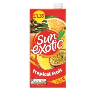 Sun Exotic Tropical 12 x 1ltr