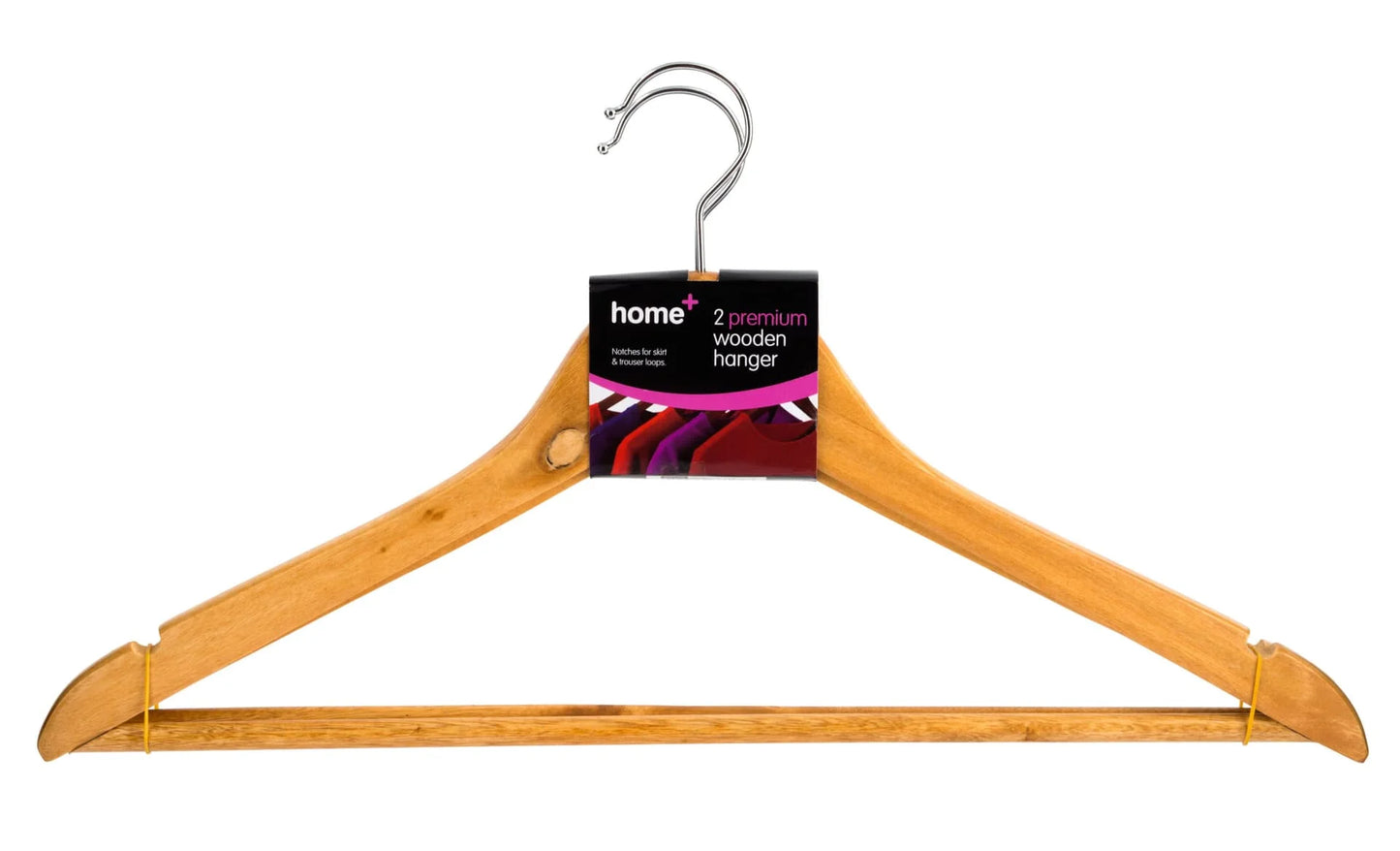 Zoom H+2 Premium Wooden Hanger 2 x 1