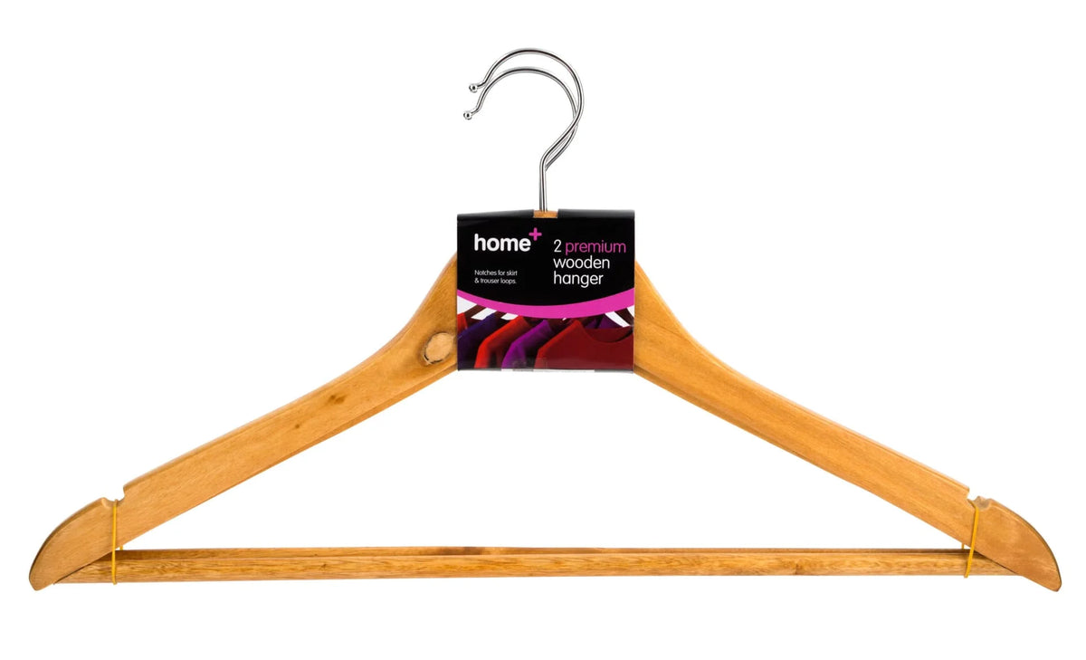 Zoom H+2 Premium Wooden Hanger 2 x 1