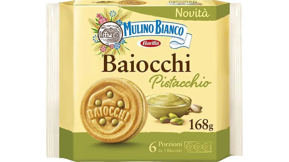 Mulino Bianco Baiocchi Pistacchio 168g