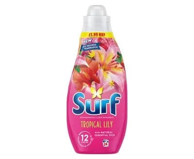 Surf 24W Liq Tropical Lily 4 x 648ml