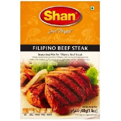 Shan Chinese Filipino Beef Steak 12 x 40g