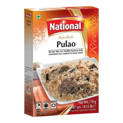 National Pulao 6 x 70g